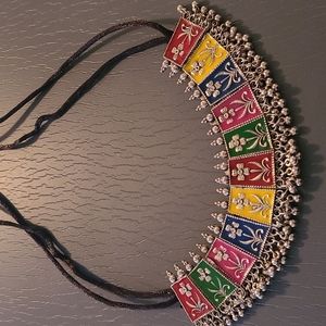 German Silver Choker Necklace NWT